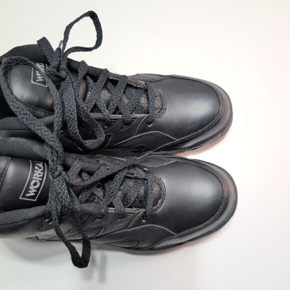 Workabouts Composite Toe Men's 6/Women's 7.5 Work Boots Black Lace Up - Picture 6 of 8